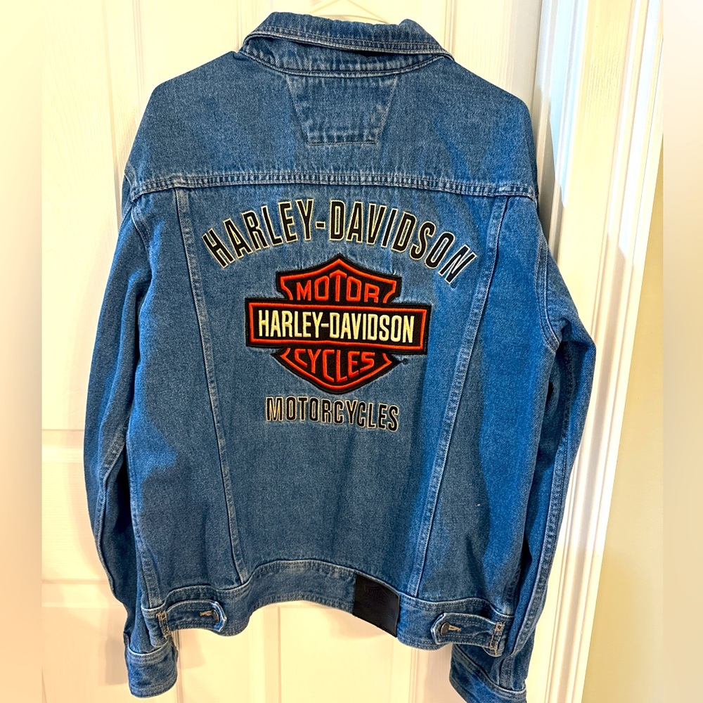 Harley-Davidson Jean Jacket, Men’s Large